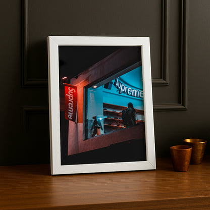 Poster Supreme - Devanture