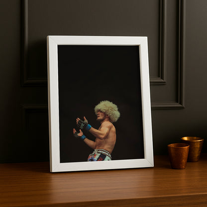 Cadre photo UFC - Khabib Nurmagomedov Prays