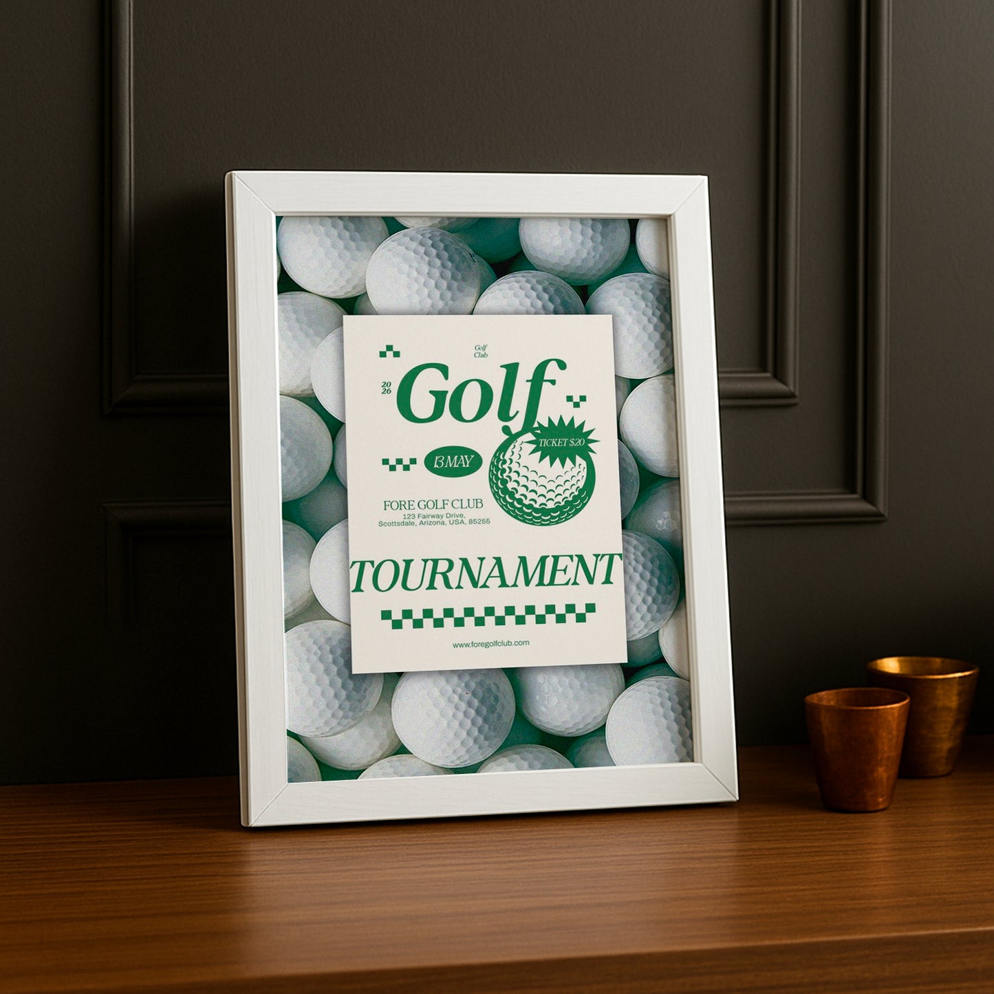 Cadre Photo Golf - Tournament