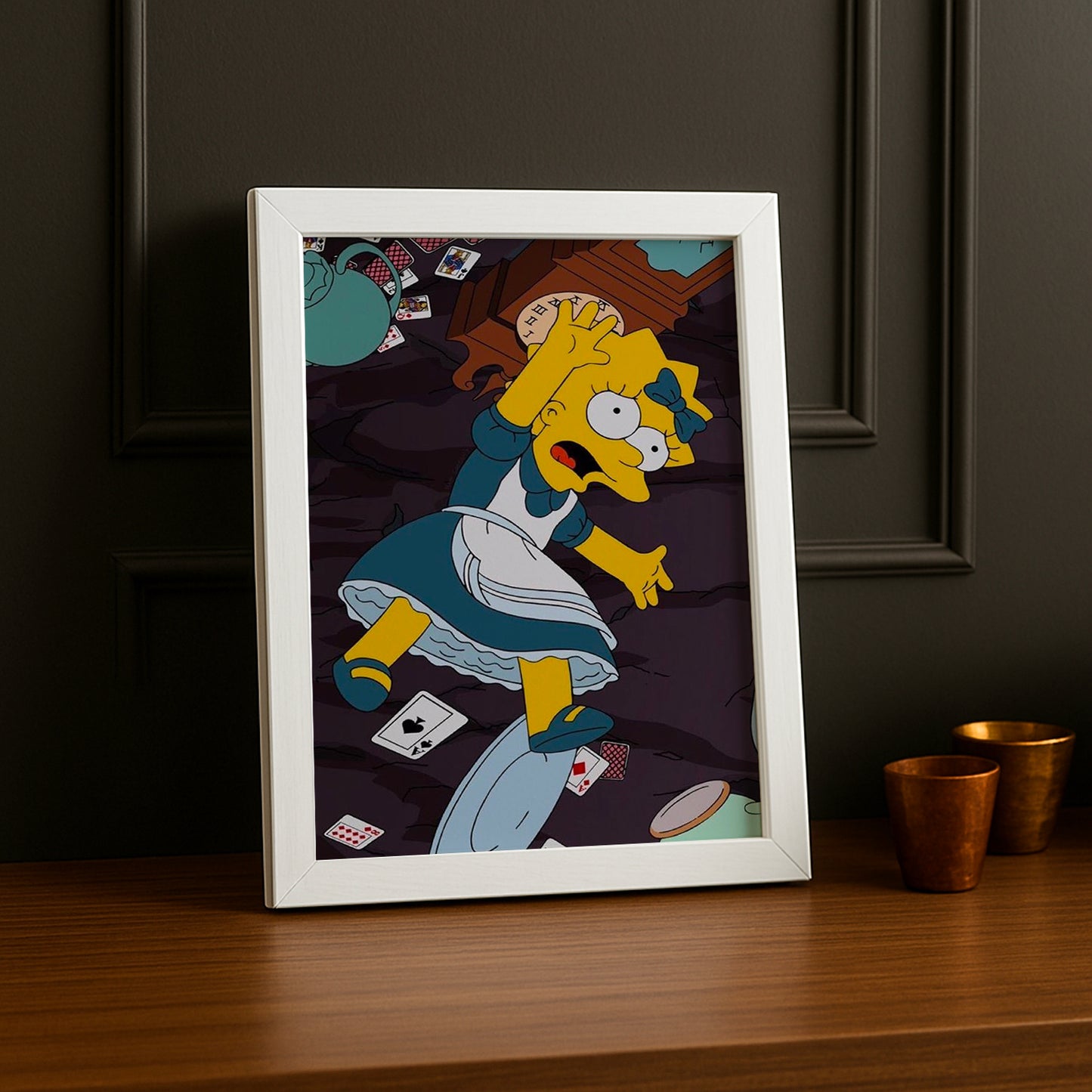 Cadre Photo Les Simpsons - Lisa Simpson Falling