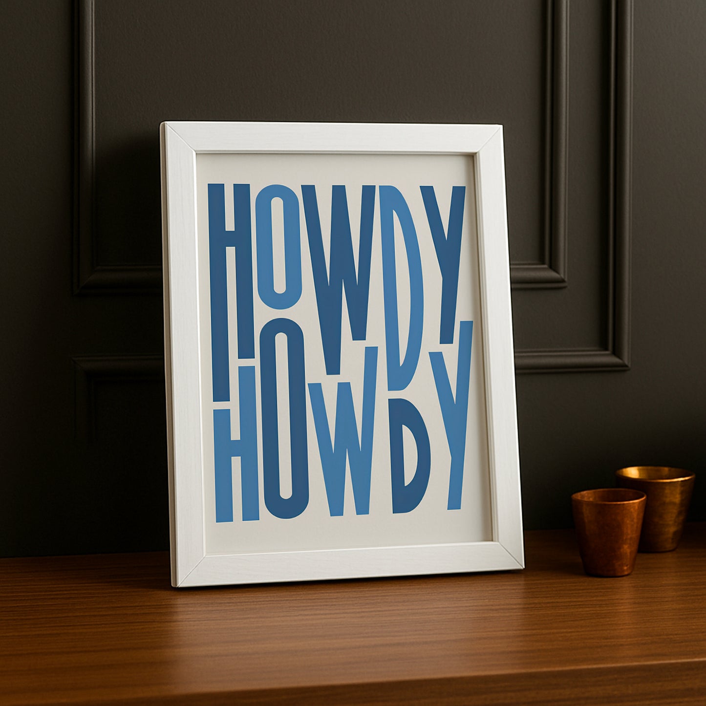 Cadre photo Citation - How Dy