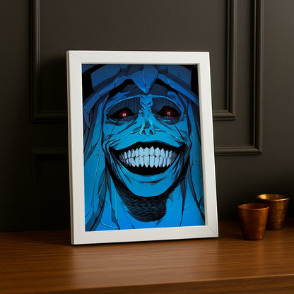 Cadre Photo Solo Leveling - Statue Sourire