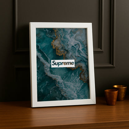 Cadre photo Supreme - Golden Water
