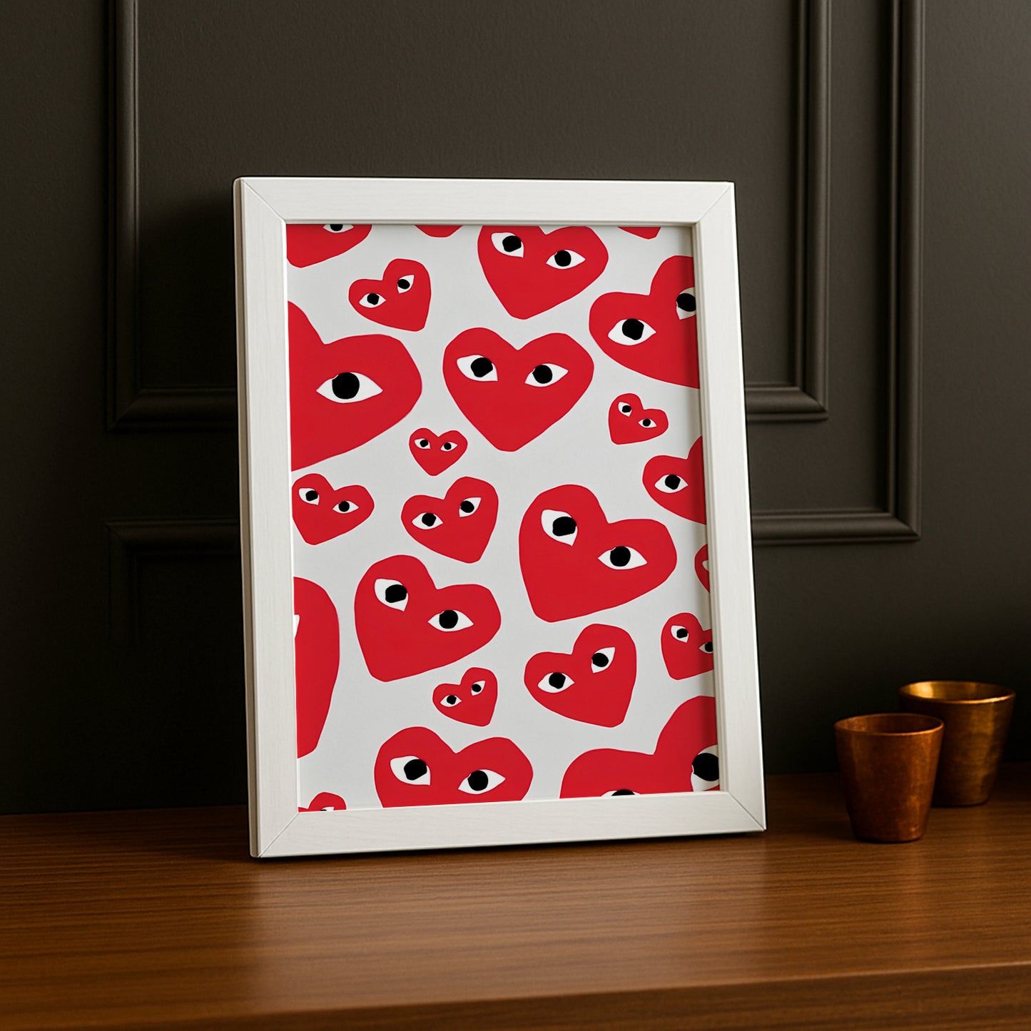 Cadre photo Comme des garçons