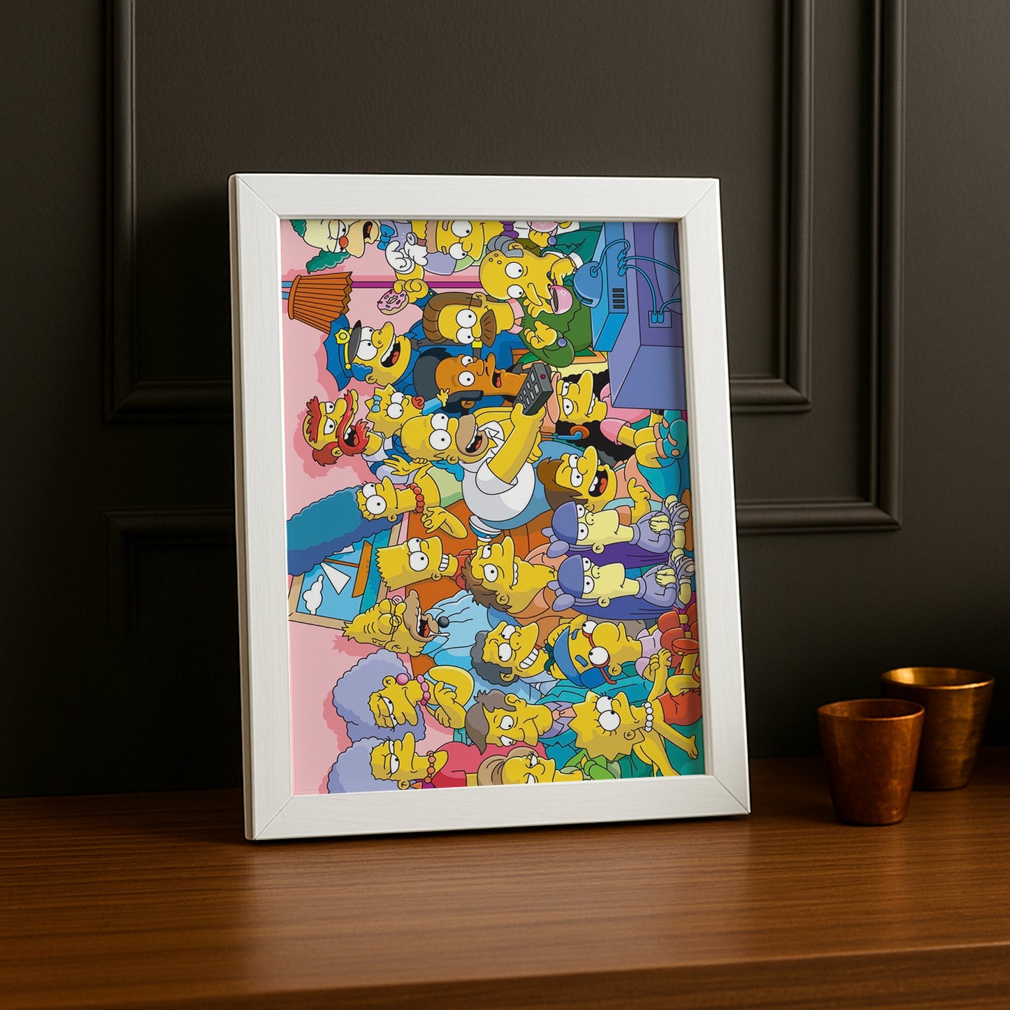 Cadre Photo Les Simpsons