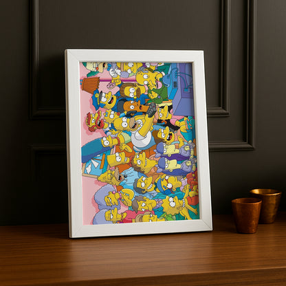 Cadre Photo Les Simpsons