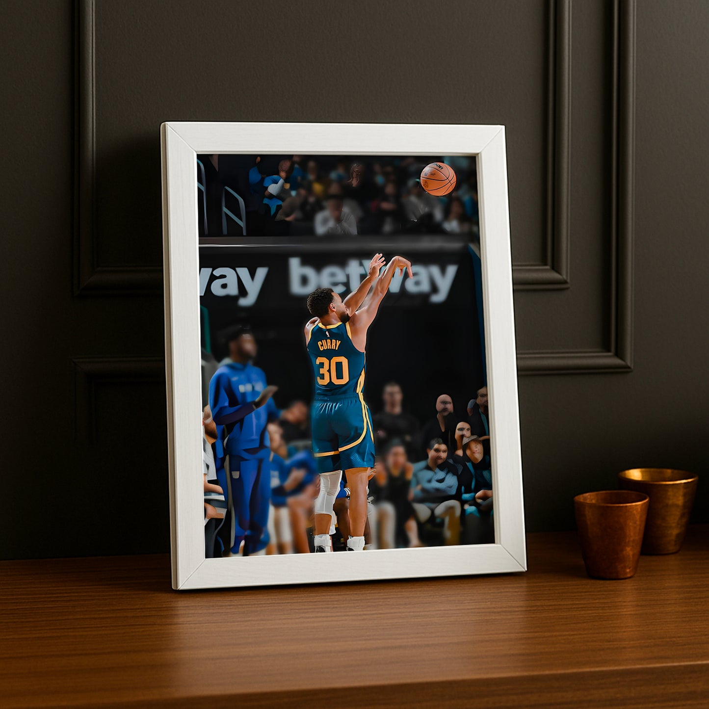 Cadre photo NBA - Stephen Curry Shoot