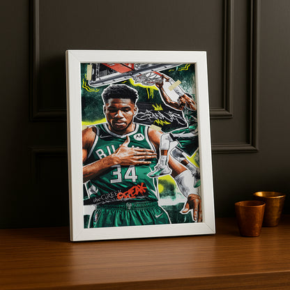 Cadre photo Giannis NBA