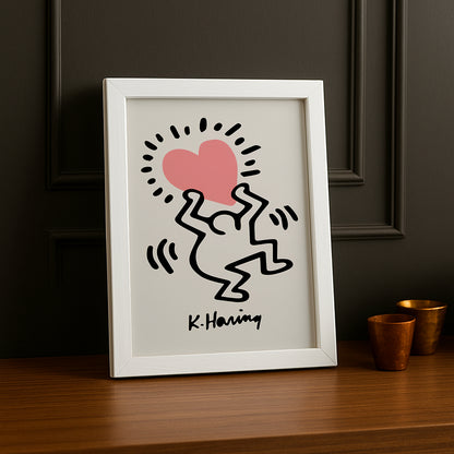Cadre photo Keith Haring