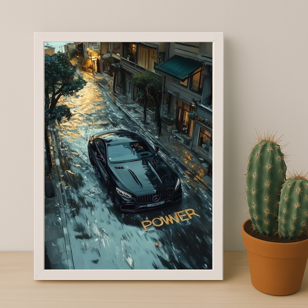 Mercedes AMG GT - Poster