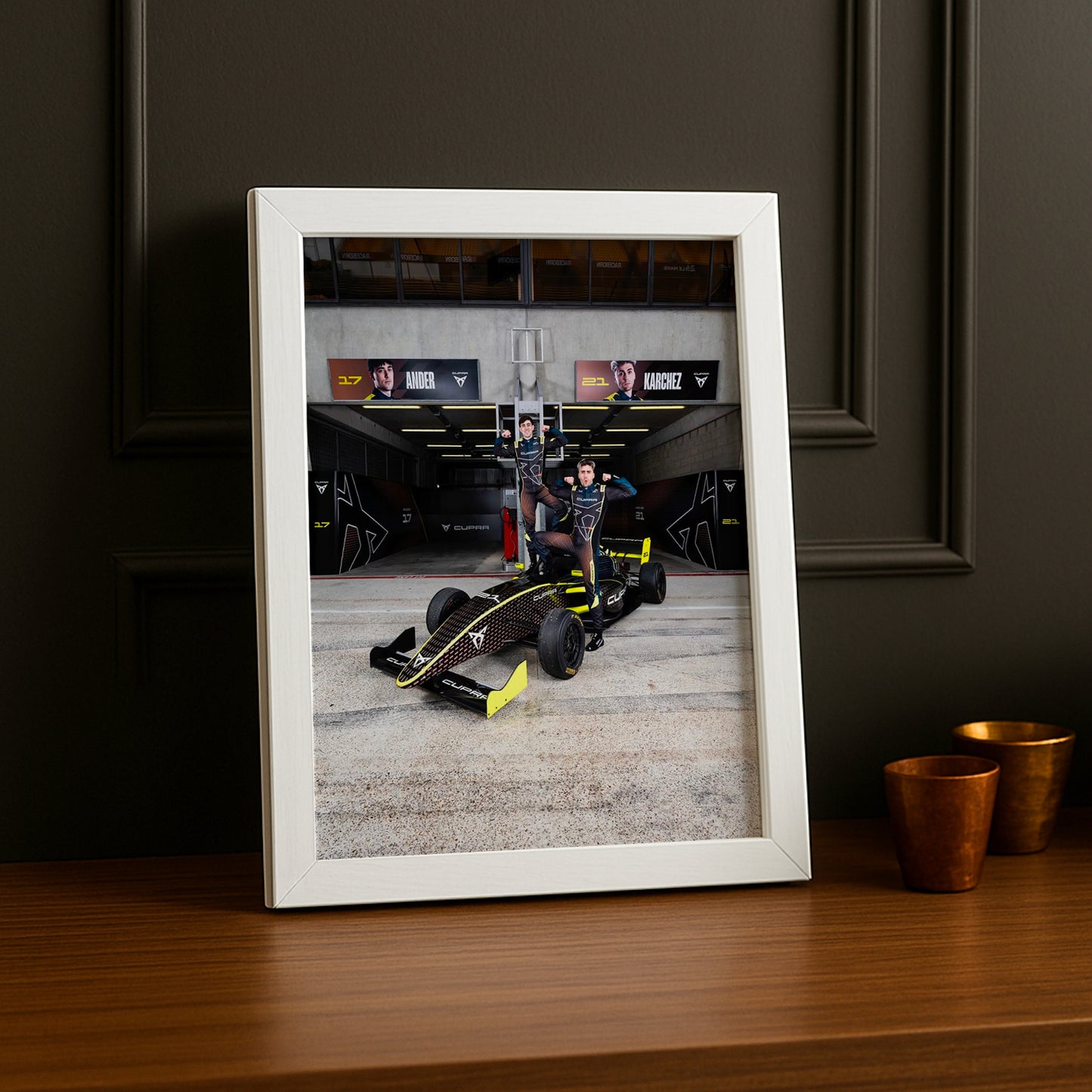 Poster encadrée GP Explorer - Écurie Cupra Ander x Karchez