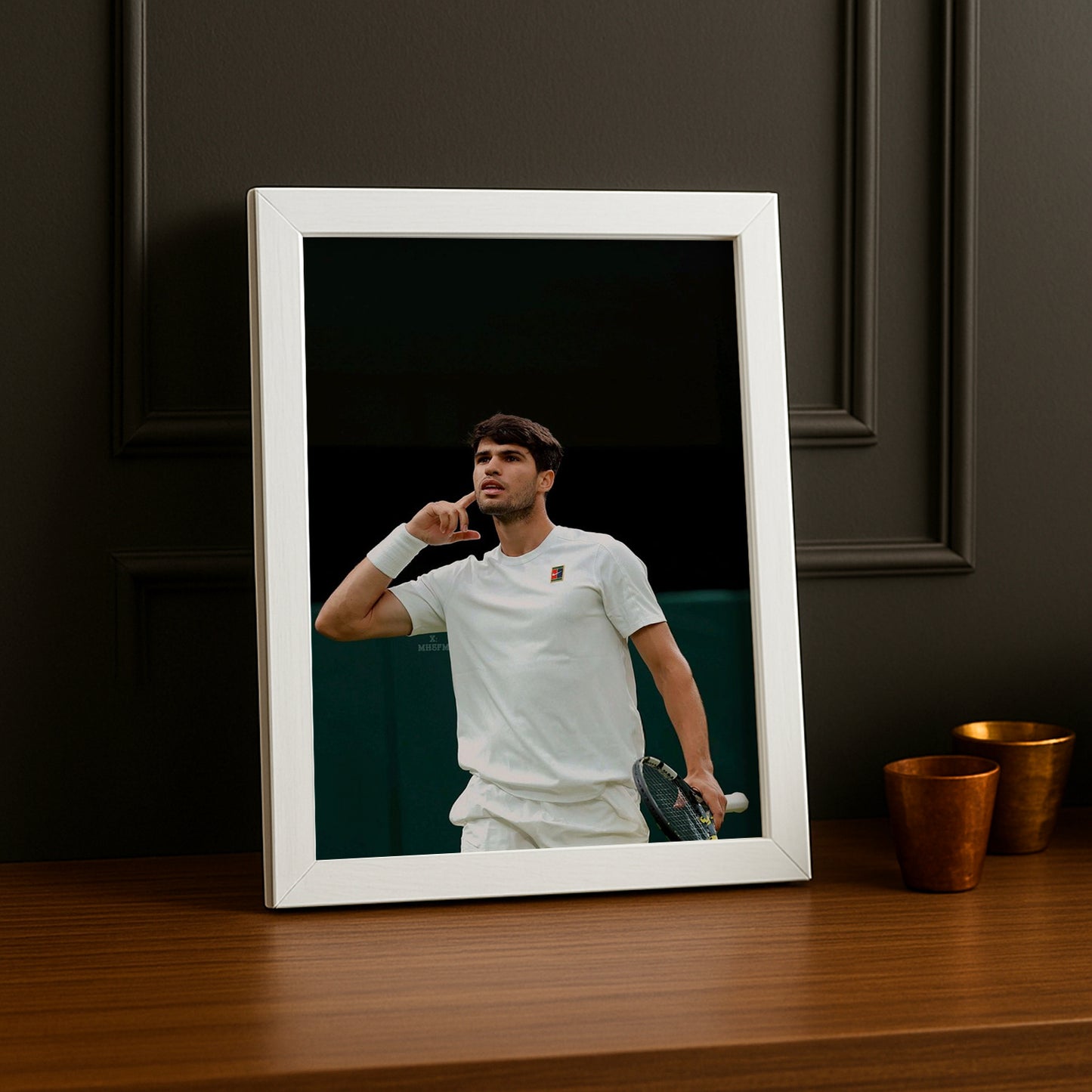 Cadre photo Tennis - Carlos Alcaraz