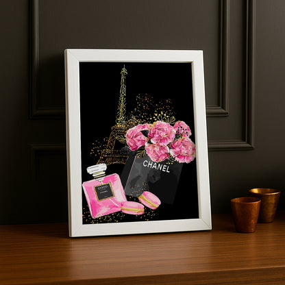 Cadre photo Mode - Eiffel x Chanel