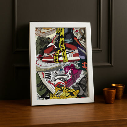 Cadre photo Off-White x Nike