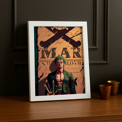 Cadre photo One Piece - Zoro