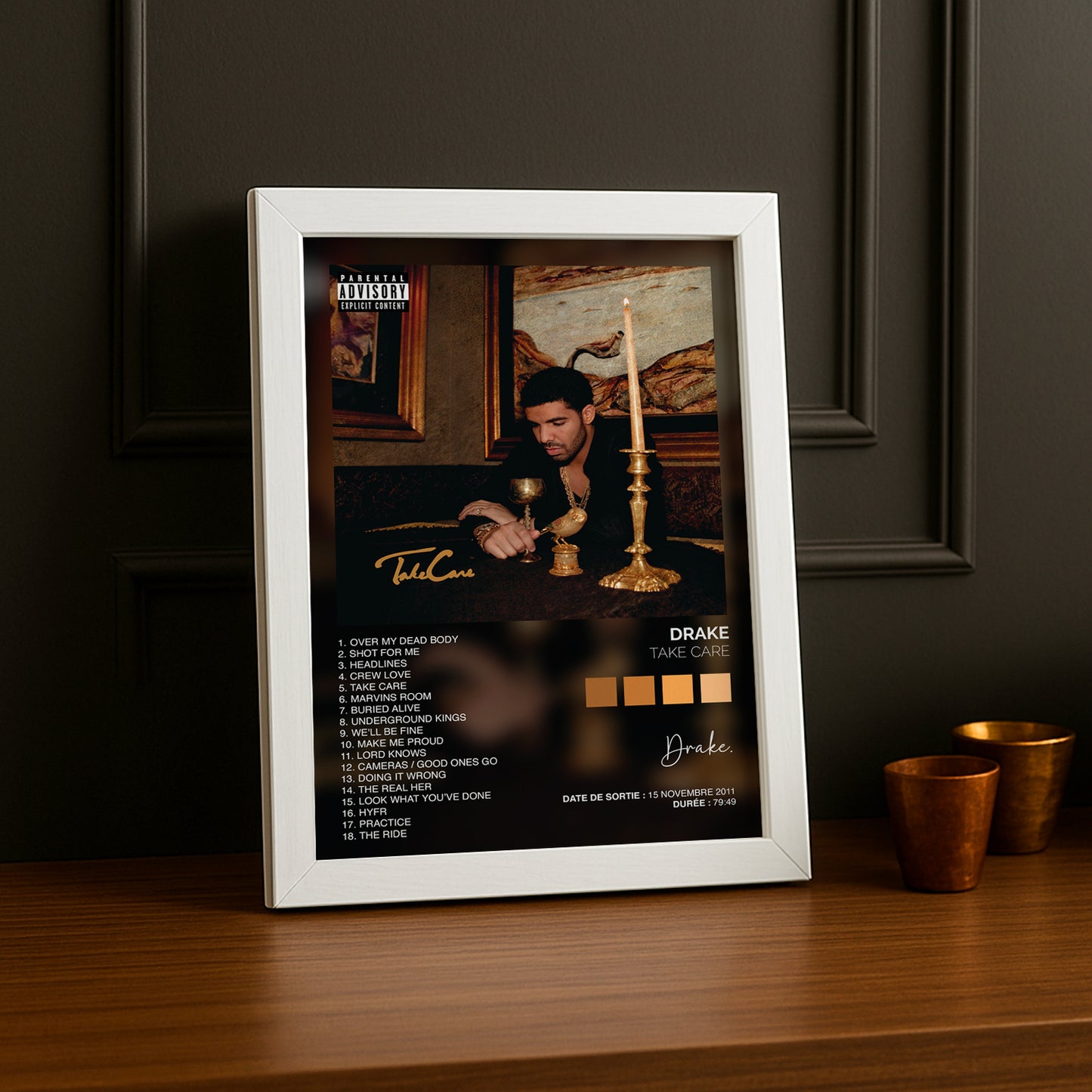 Poster Drake - Album Take Care