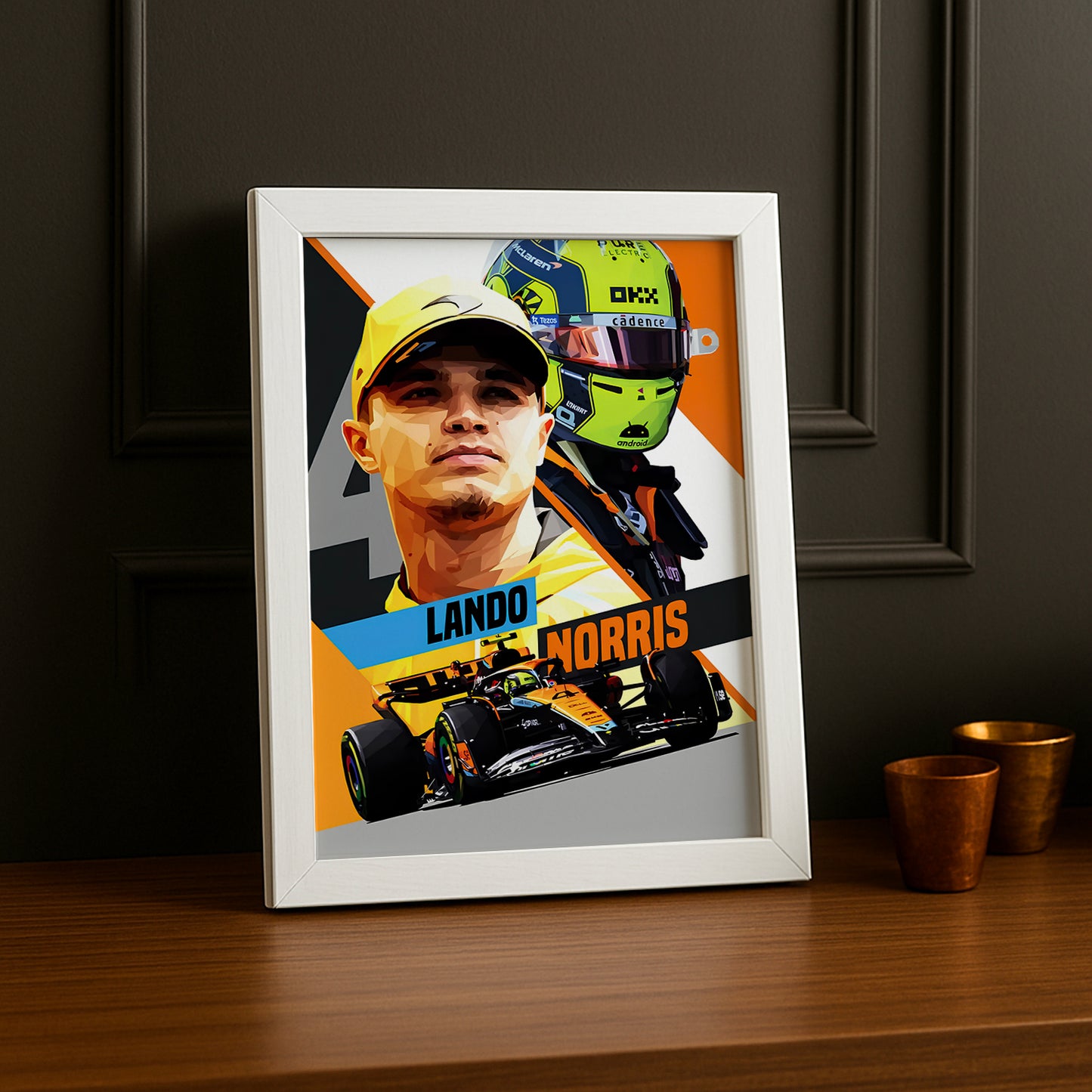 Cadre photo Lando Norris Formule 1