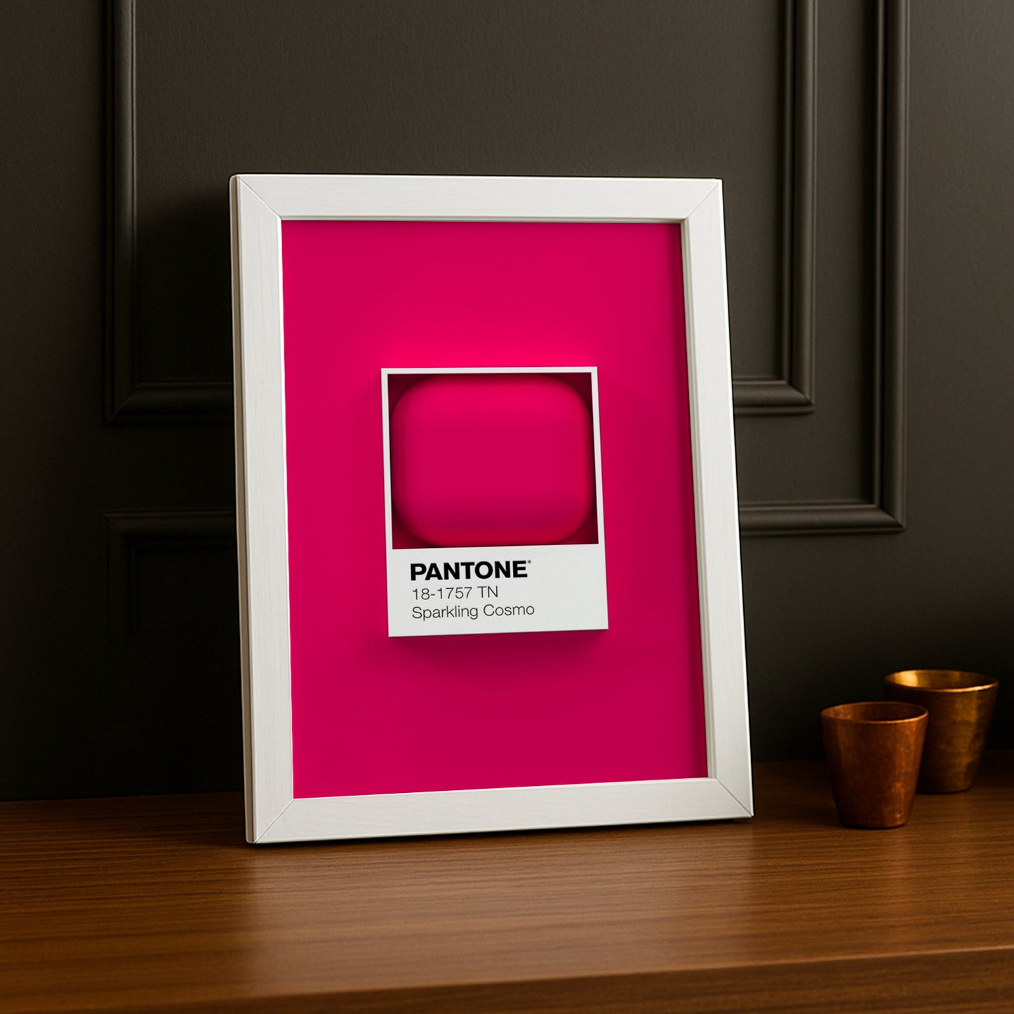 Cadre Photo Pantone Étiquette - Sparkling Cosmo