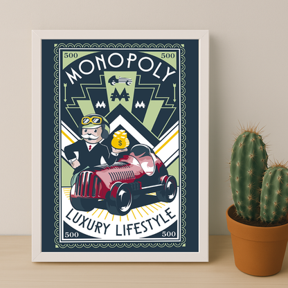 Monopoly Luxury Lifestyle - Poster