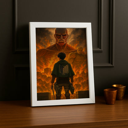 Cadre Photo SNK - Livaï Ackerman