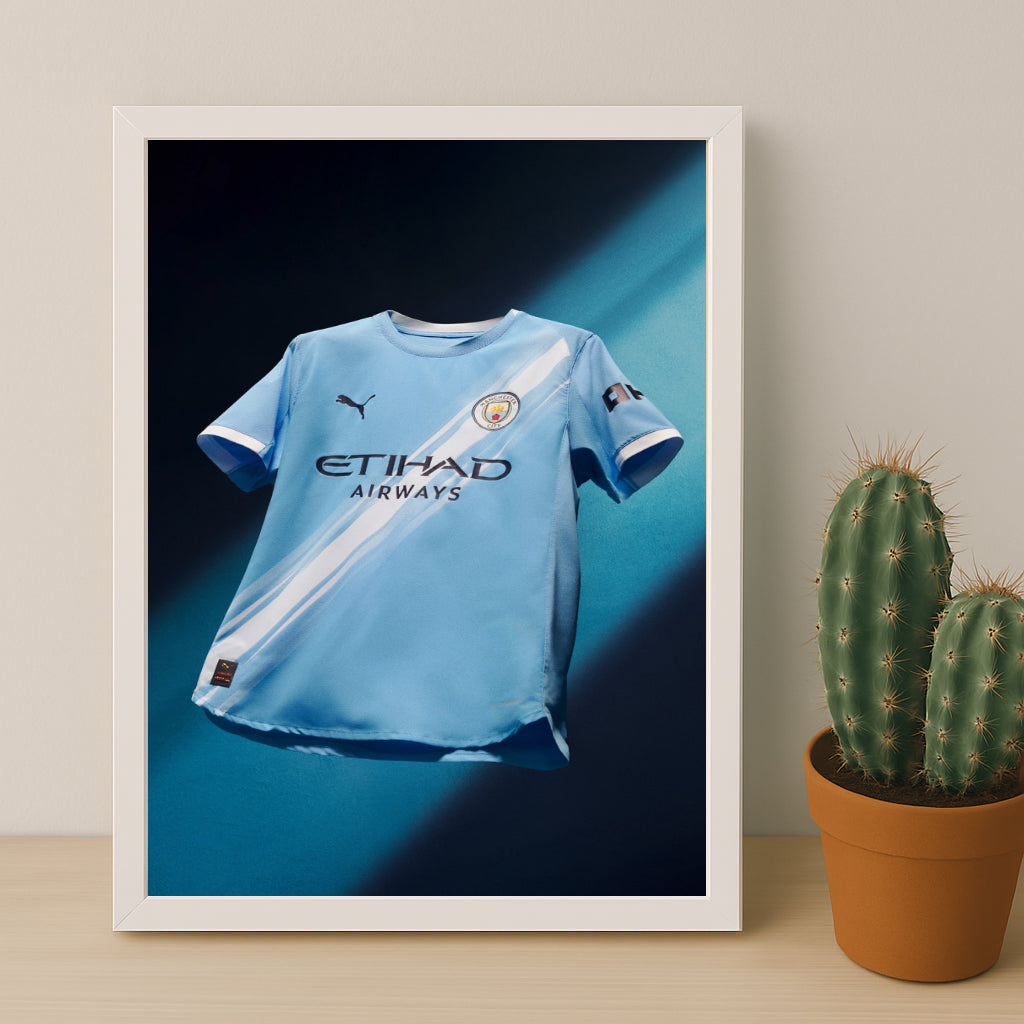 Cadre photo - Maillot Manchester City 25-26