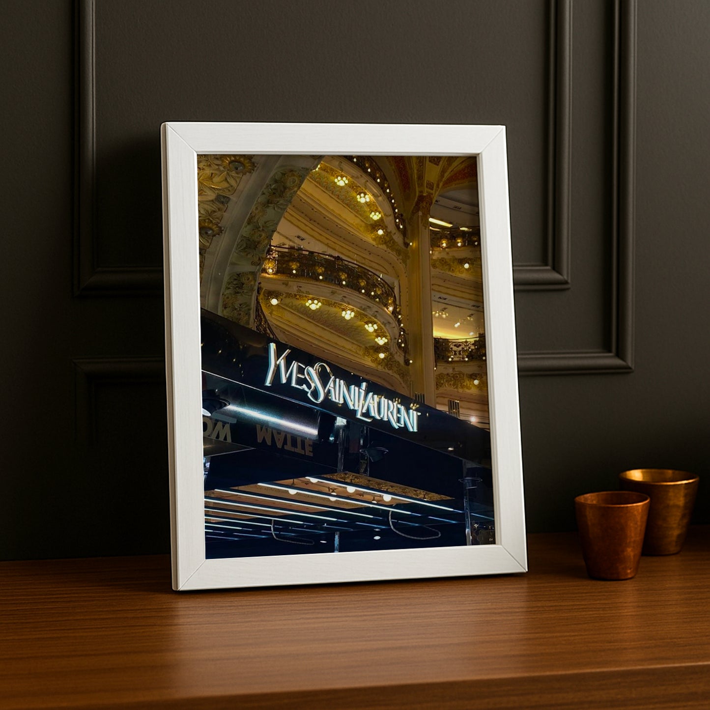 Cadre photo Yves Saint Laurent - Centre Commercial
