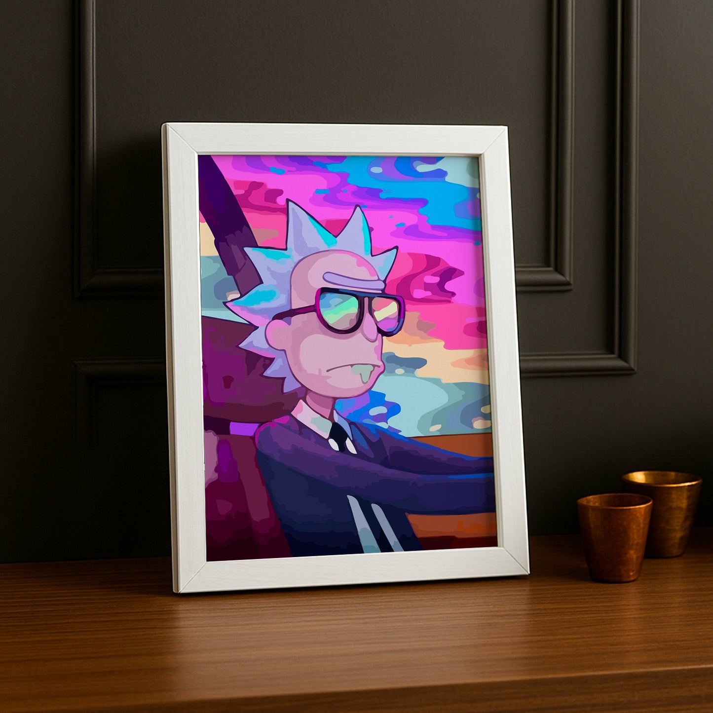 Cadre photo de Rick et Morty