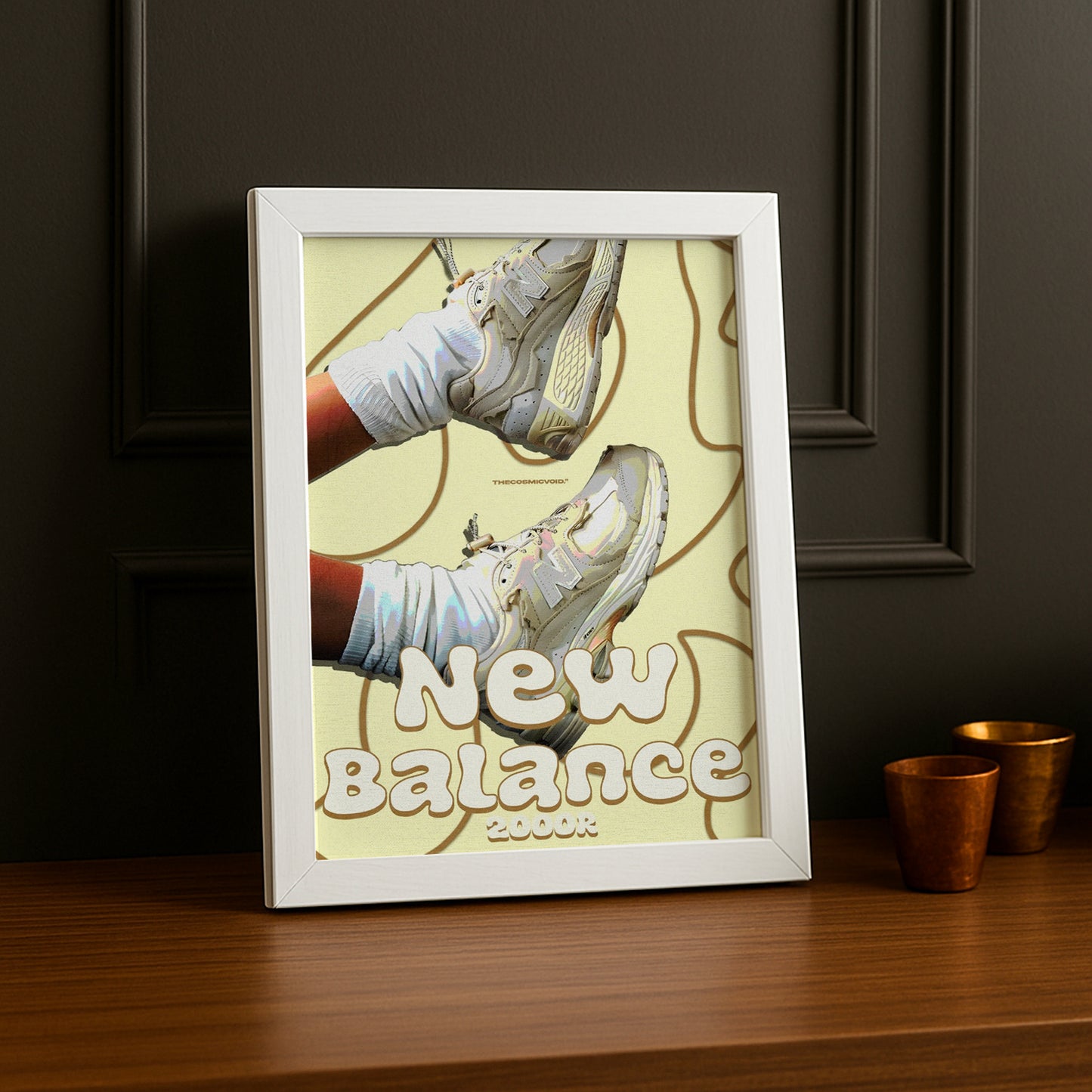 Cadre Photo New Balance - Gold