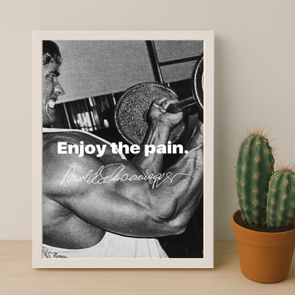 Cadre photo Motivation - Enjoy The Pain