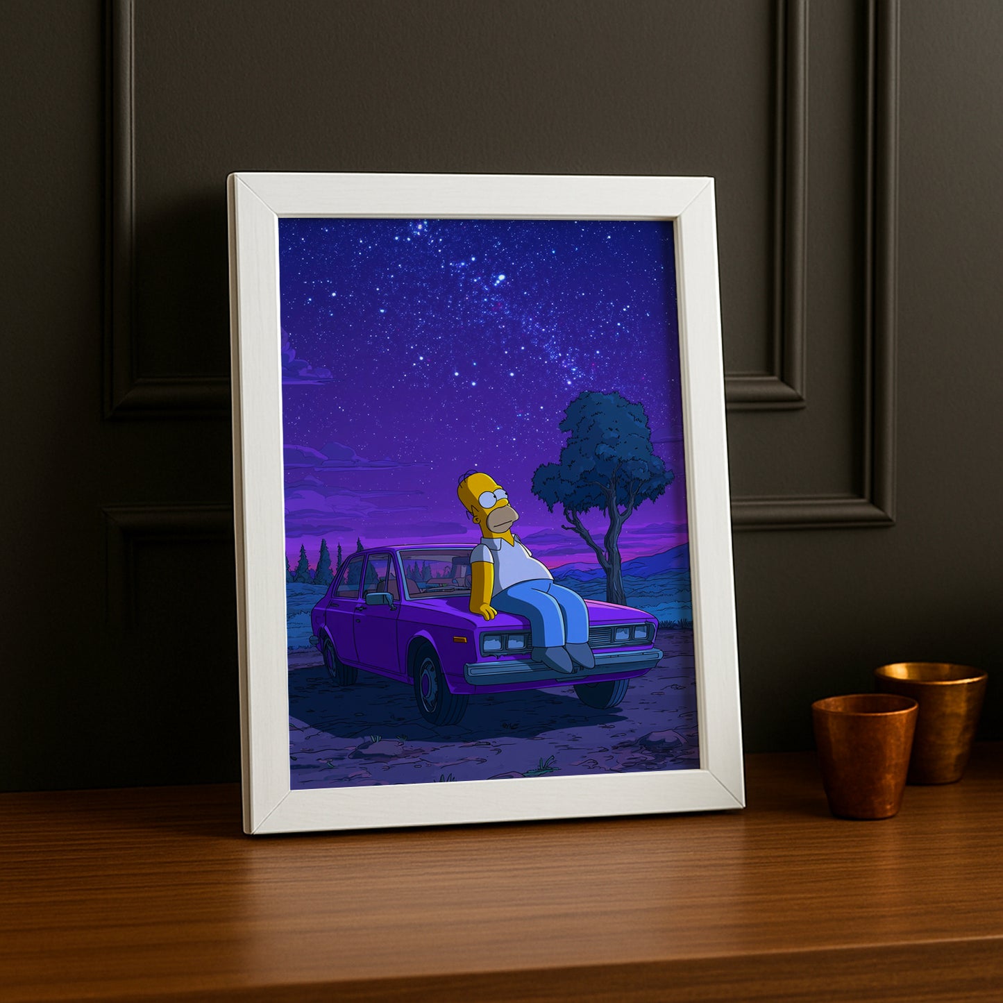 Cadre Photo Les Simpsons - Homer Simpson Vibes