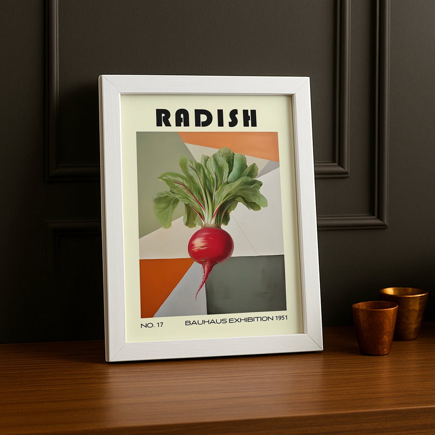 Cadre photo Bauhaus Radish