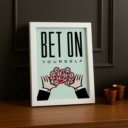 Monopoly Bet On Yourself - Cadre photo