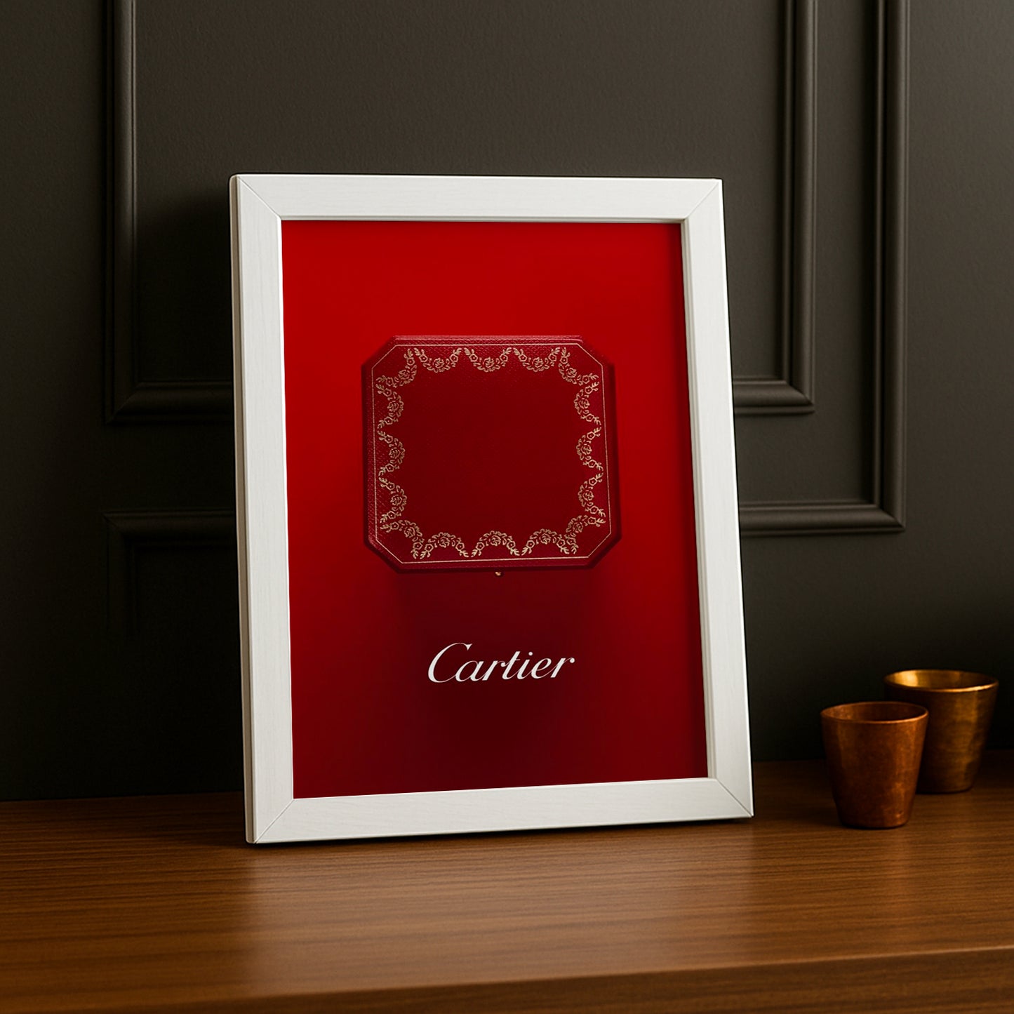 Cadre photo Cartier - Boite