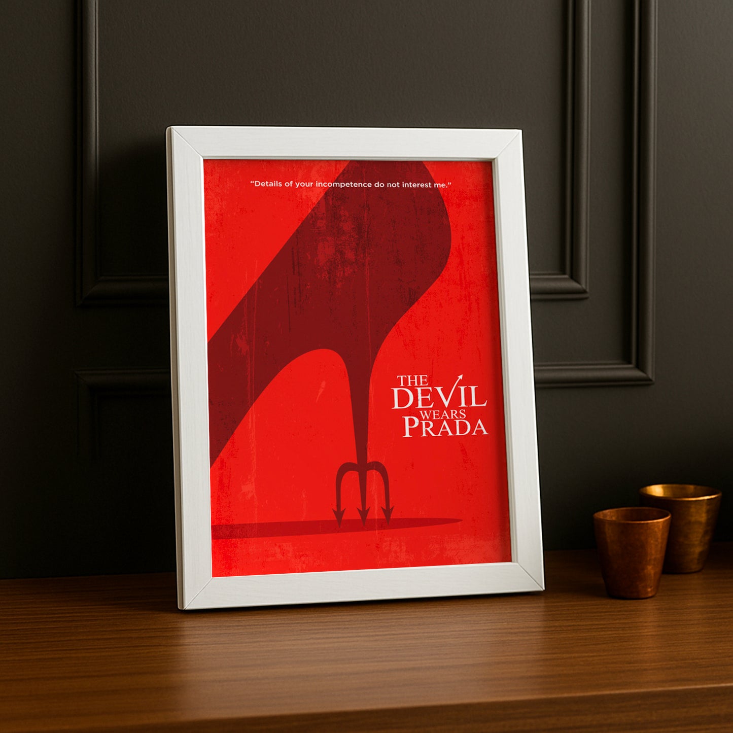 Cadre photo Prada devil