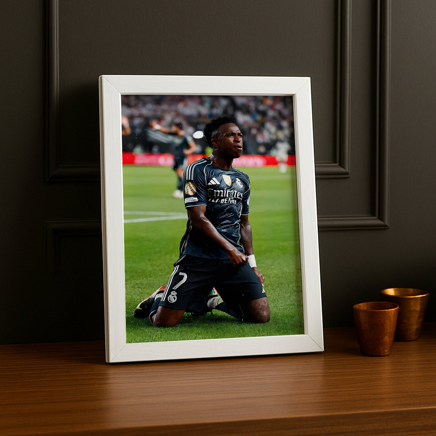 Cadre Photo Real Madrid - Célébration de Vinicius Jr