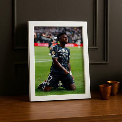 Cadre Photo Real Madrid - Célébration de Vinicius Jr