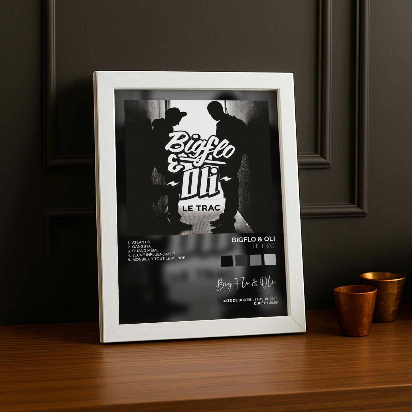 Cadre Photo BigFlo & Oli - Le Trac