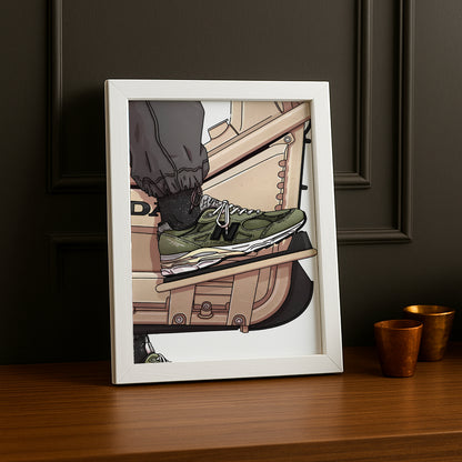 Cadre photo New Balance - Sneakers Honda