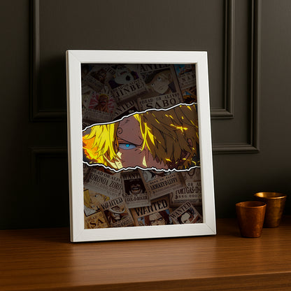 Cadre photo Sanji One Piece