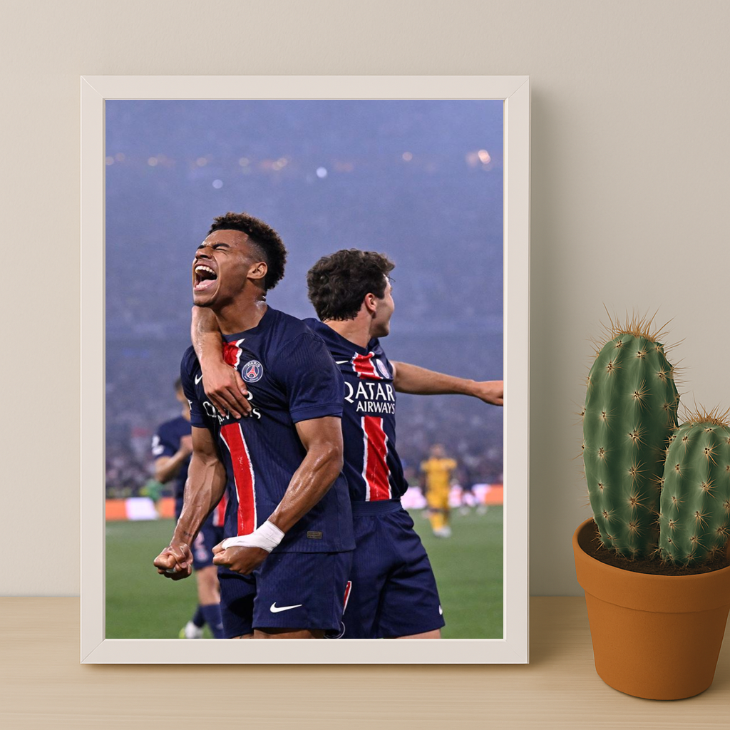 Cadre photo Désiré Doué PSG