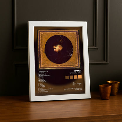 Cadre photo Album - Sincèrement de Hamza