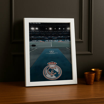 Poster encadrée Real Madrid - Stade Bernabeu