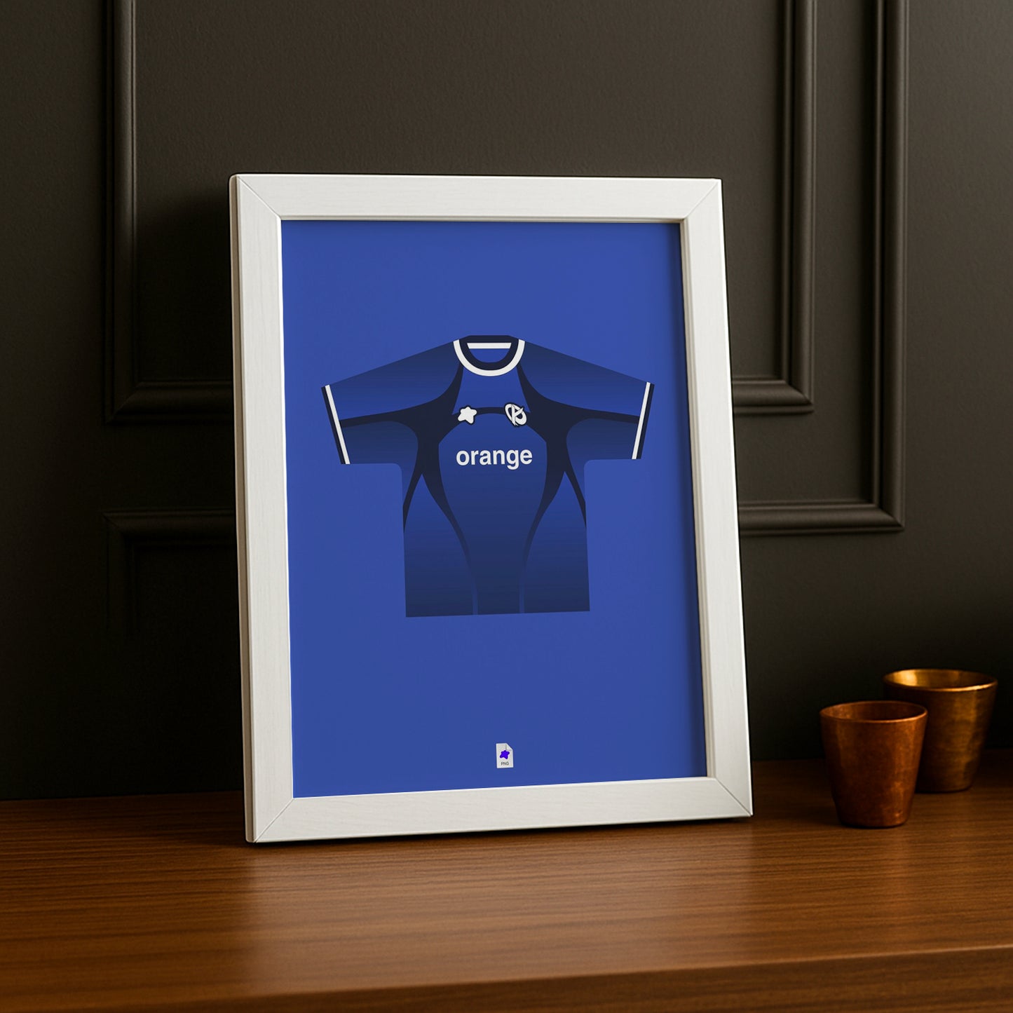 Cadre Photo Karmine Corp - Maillot Blue