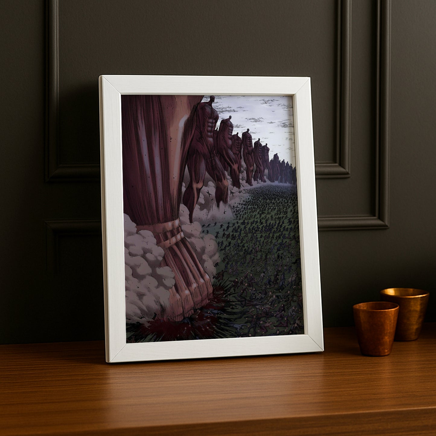 Cadre Photo Attack On Titan - Les Titans