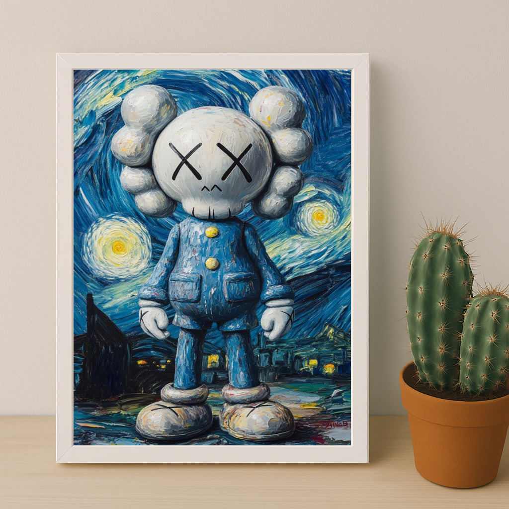 Poster Kaws - Companion Art