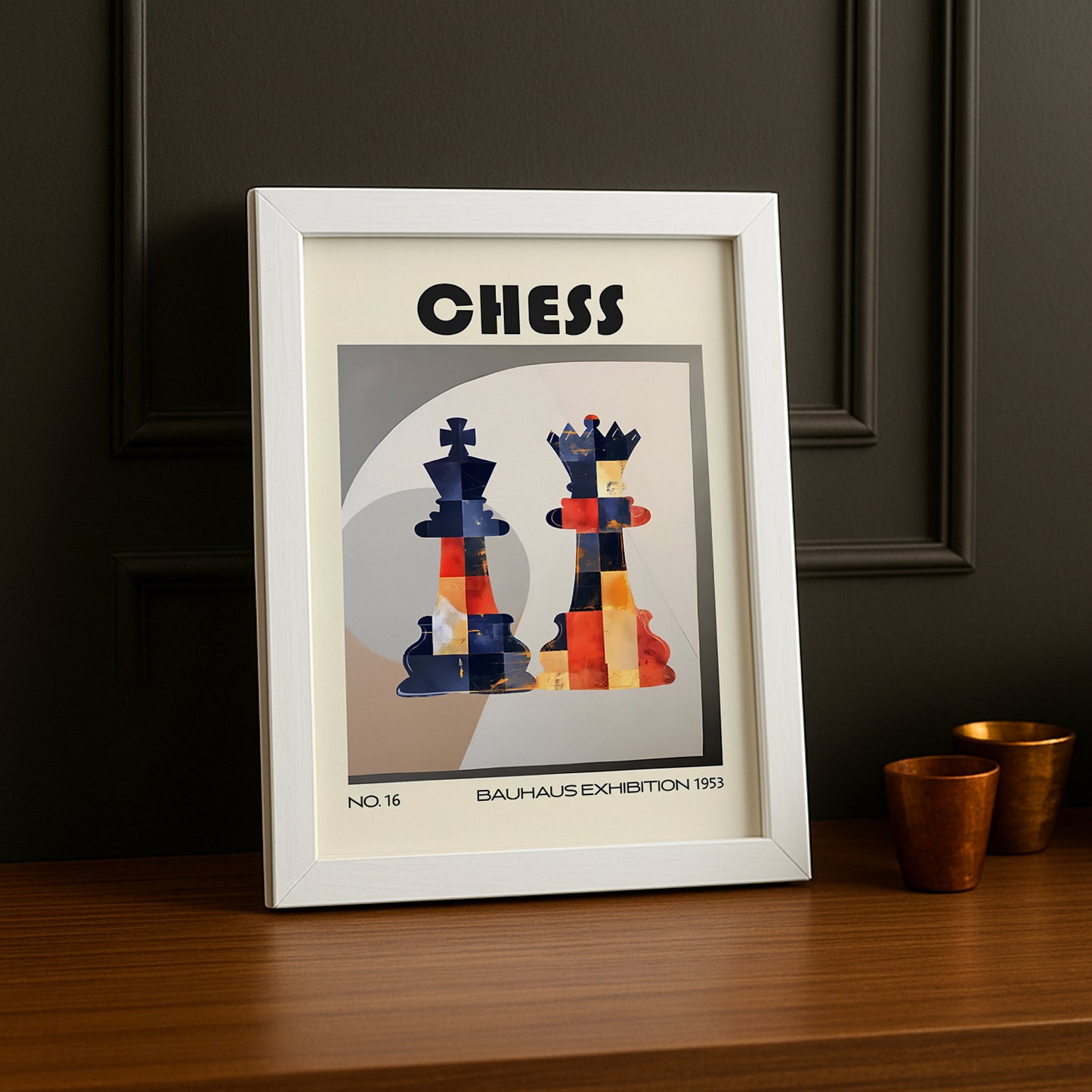 Cadre photo Bauhaus Chess