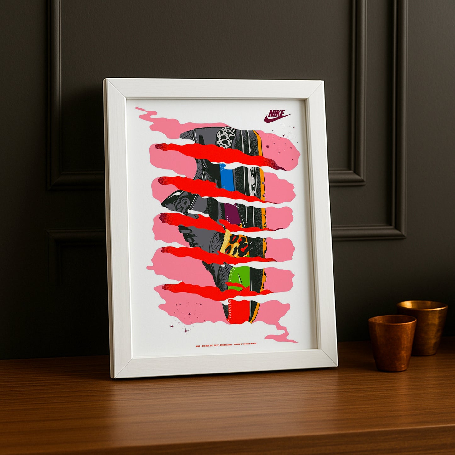 Cadre Photo Nike - Jordan 3 Illustration