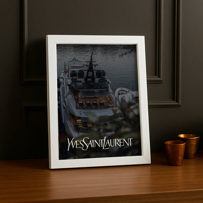 Cadre photo Yves Saint Laurent - Bateau