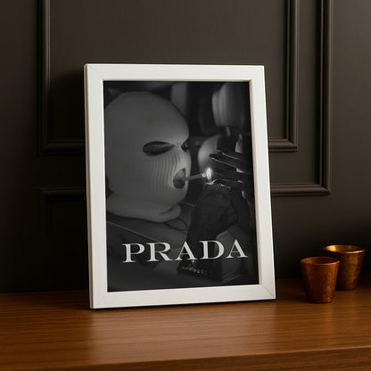 Poster encadré Prada art