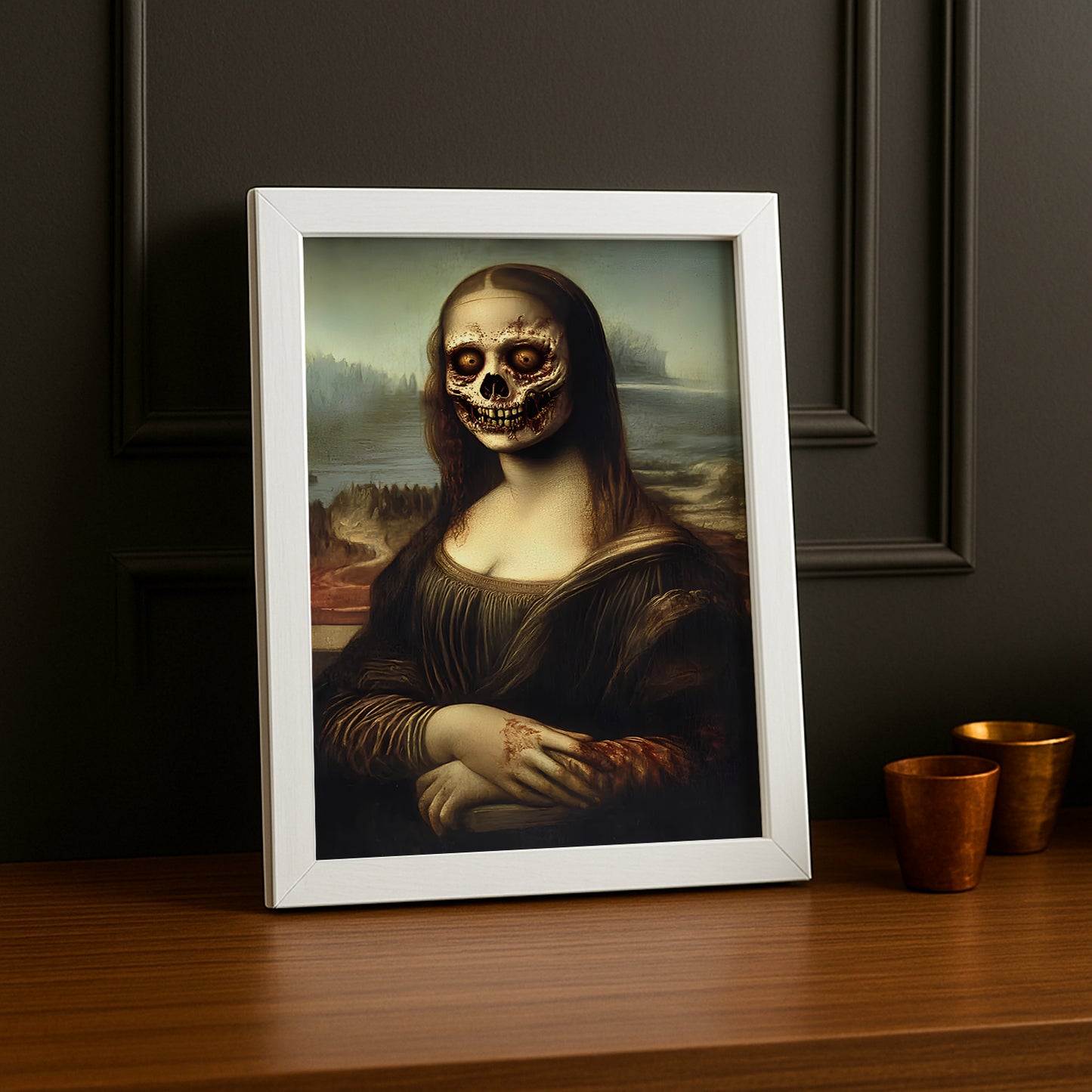 Cadre photo Mona Lisa La Joconde Monster